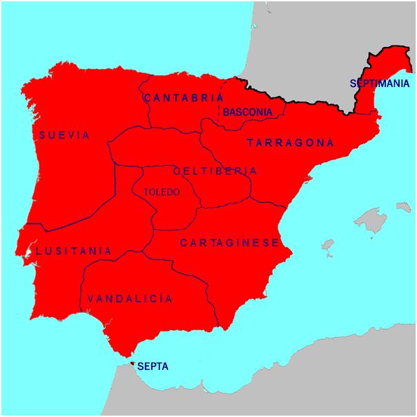 España Visigoda 589